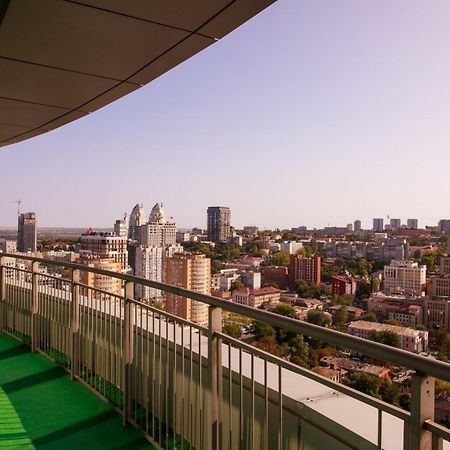 Skytech Most City Hotel 19 Floor Panoramic View Dnipro Dış mekan fotoğraf